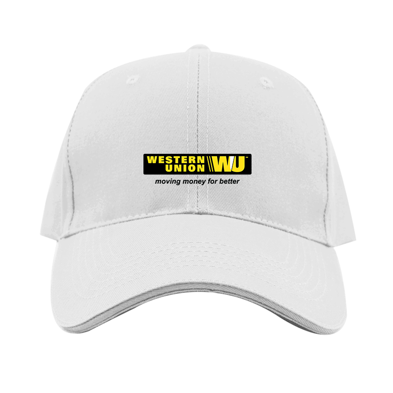 Wastern Union Logo Dad Baseball Cap Hat