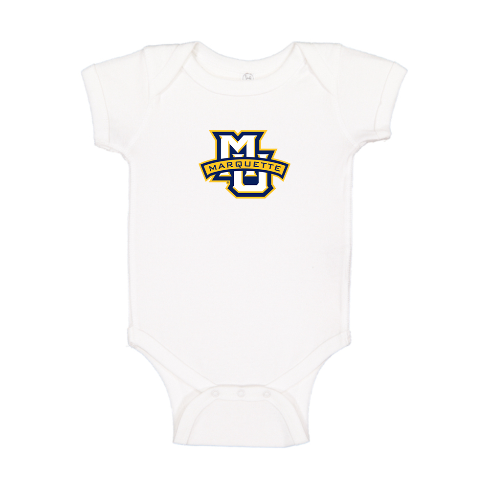 Marquette Golden Eagles Logo Baby Romper Onesie
