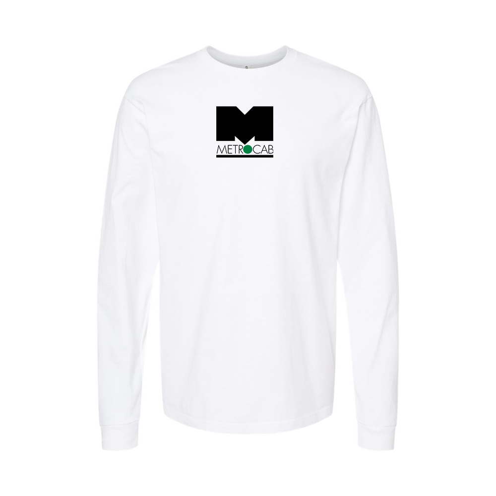 Men's Metrocab Logo Long Sleeve T-Shirt