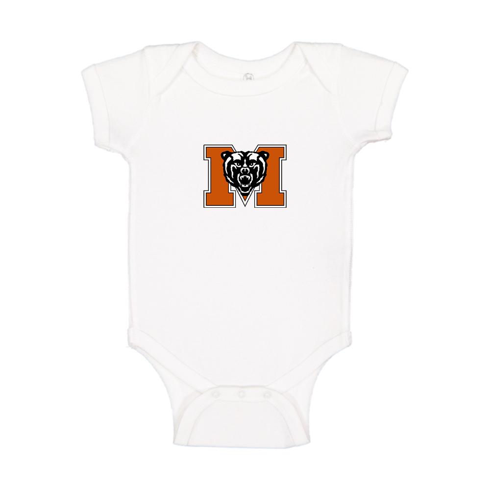 Mercer Bears Logo Baby Romper Onesie
