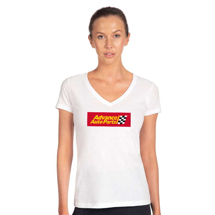 Women's Advance Auto Parts Logo Next Level V-Neck T-Shirt