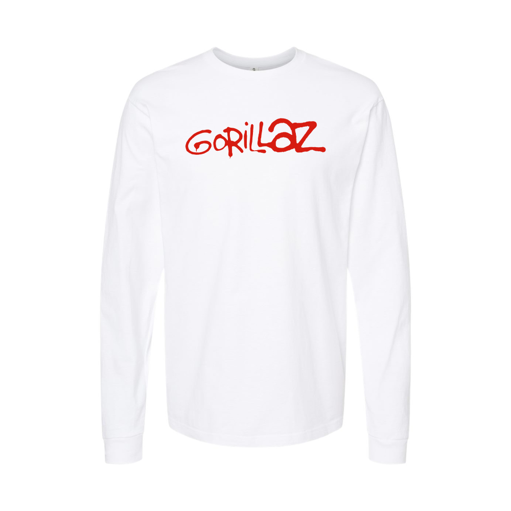 Youth Gorillaz Logo Cotton Long Sleeve T-Shirt