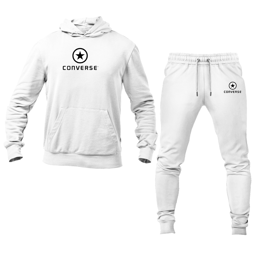 Men's Converse Logo Hoodie Joggers Set