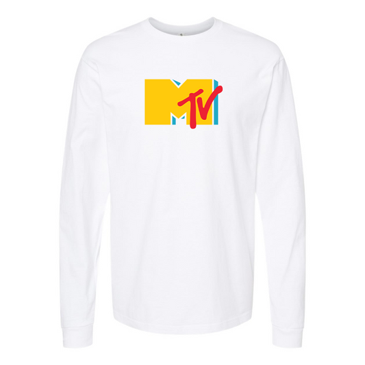 Men's MTV Logo Long Sleeve T-Shirt