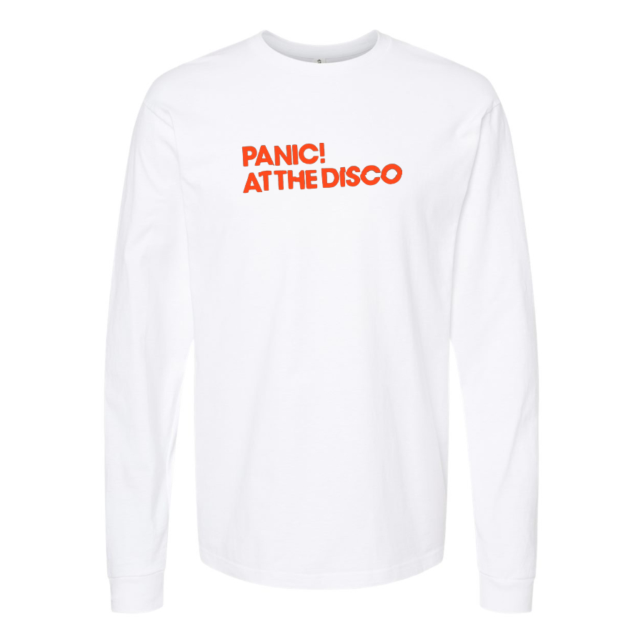 Youth Panic! At The Disco Logo Cotton Long Sleeve T-Shirt