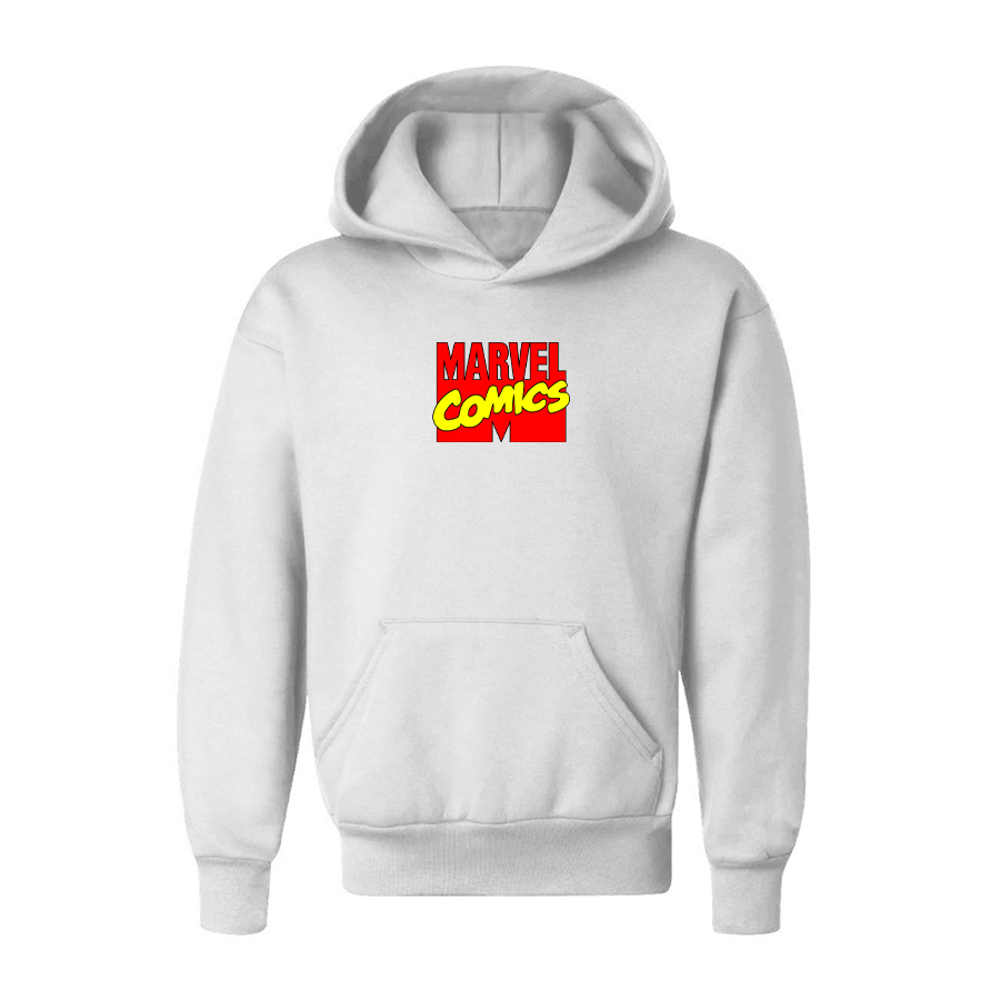 Youth Marvel Comics Logo Pullover Hoodie