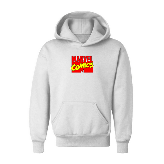 Youth Marvel Comics Logo Pullover Hoodie