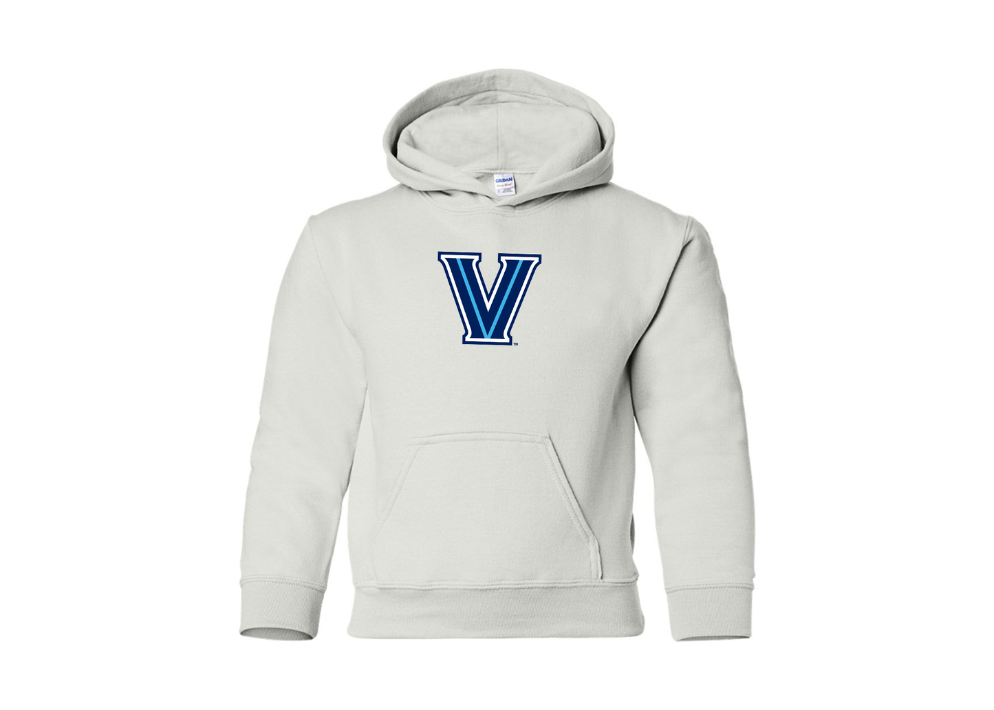 Youth Villanova Wildcats Gildan Heavy Blend  Hooded Sweatshirt
