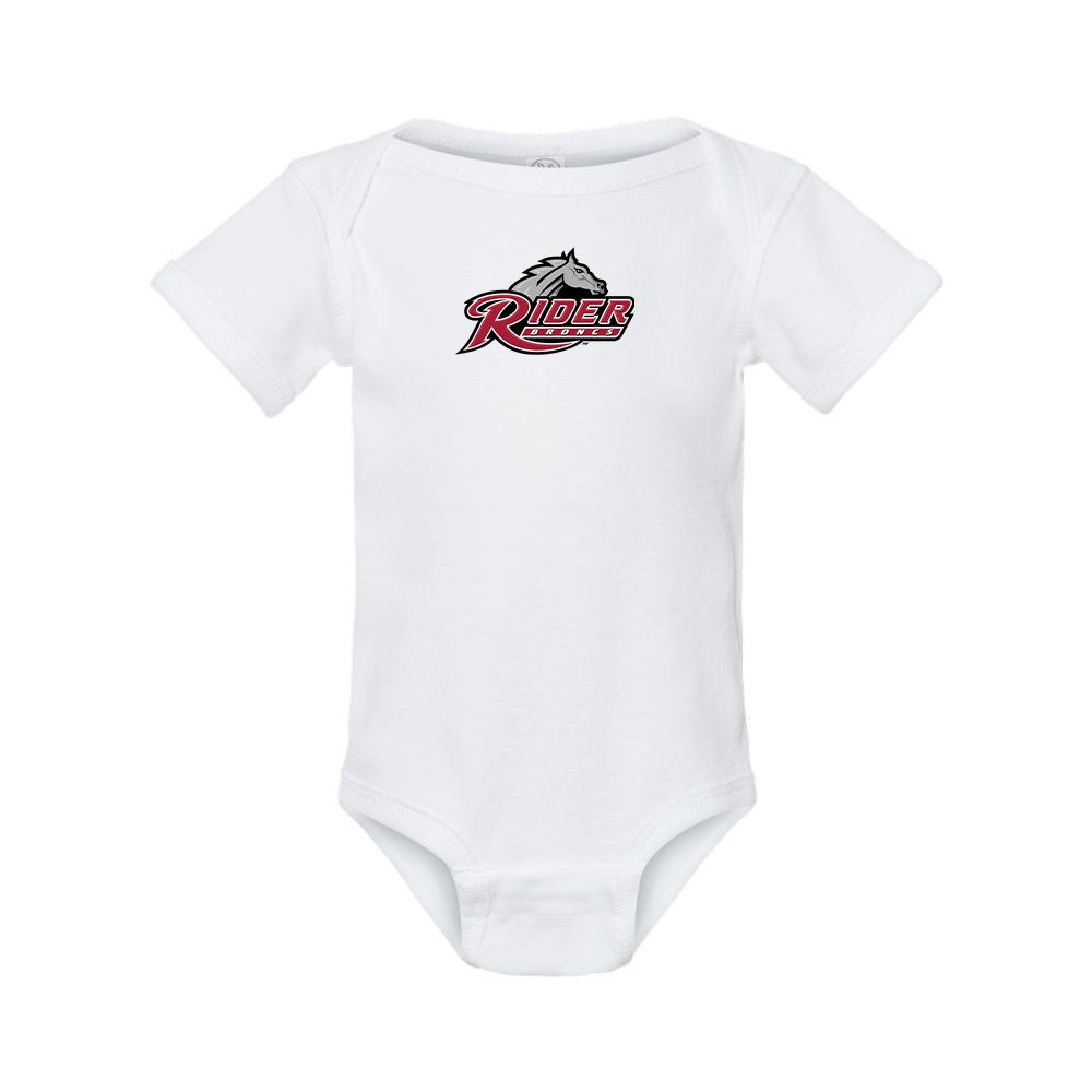 Rider Broncs Logo Rabbit Skins Infant Baby Rib Bodysuit
