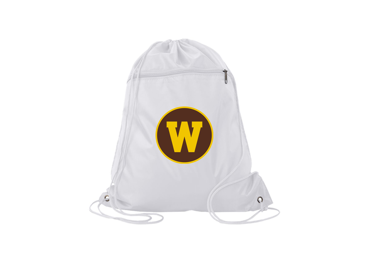 Western Michigan Broncos Q-Tees - Polyester Cinchpack