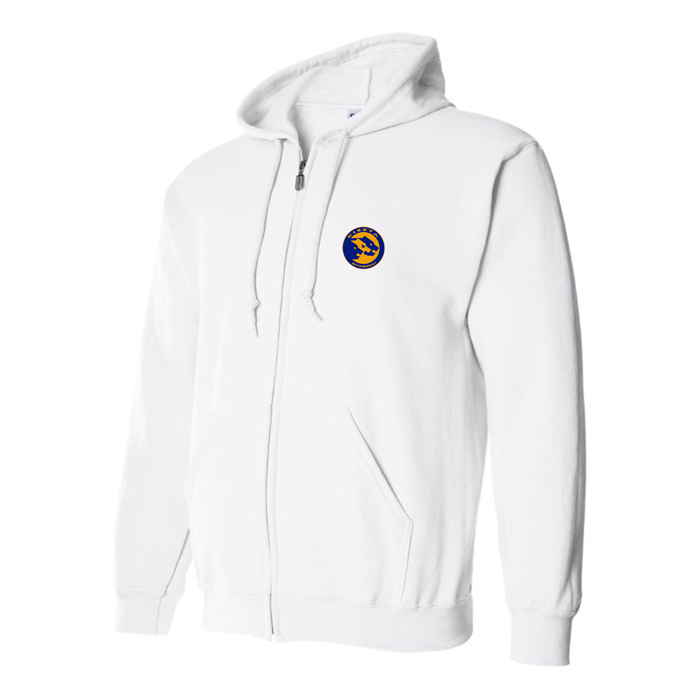Men's Cizeta Logo Zipper Hoodie