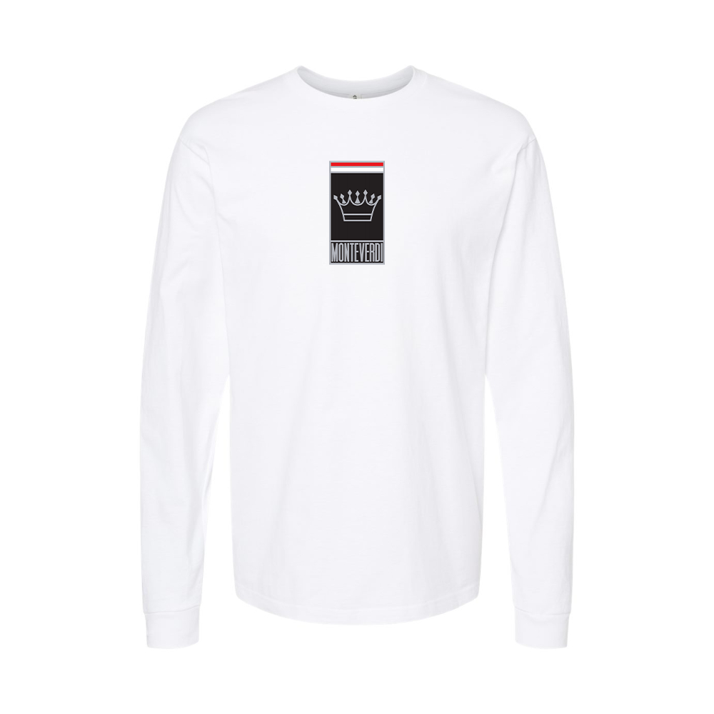 Men's Monteverdi Logo Long Sleeve T-Shirt