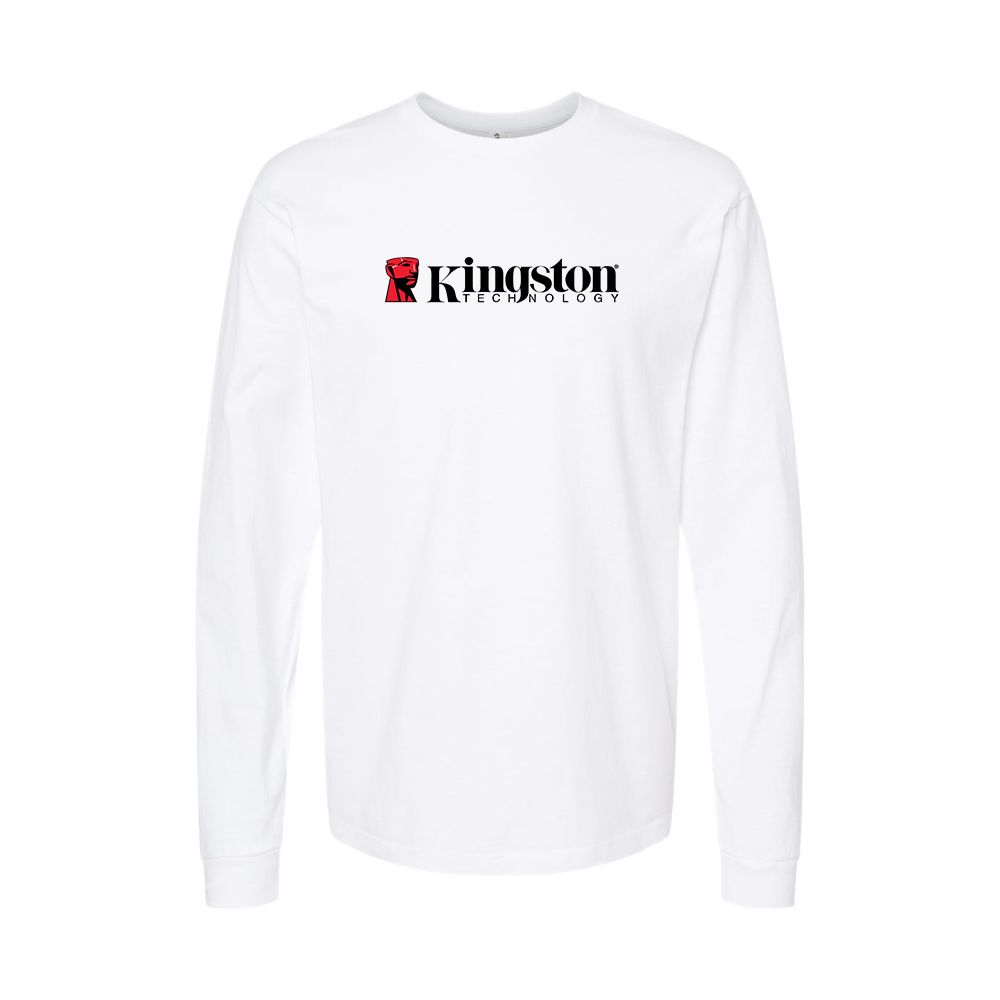 Youth Kingston Logo Cotton Long Sleeve T-Shirt