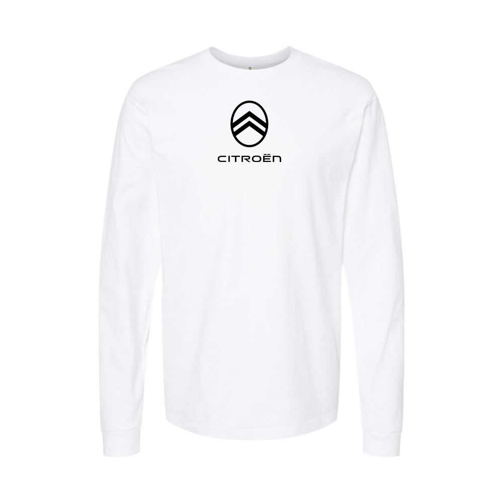 Men's Citroen Logo Long Sleeve T-Shirt