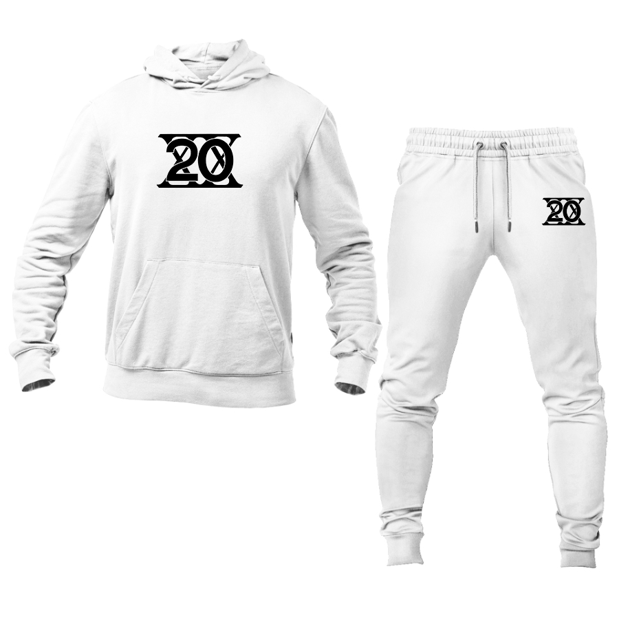 Men's Twentieth Century Motor Car Corporation Logo Hoodie Joggers Set