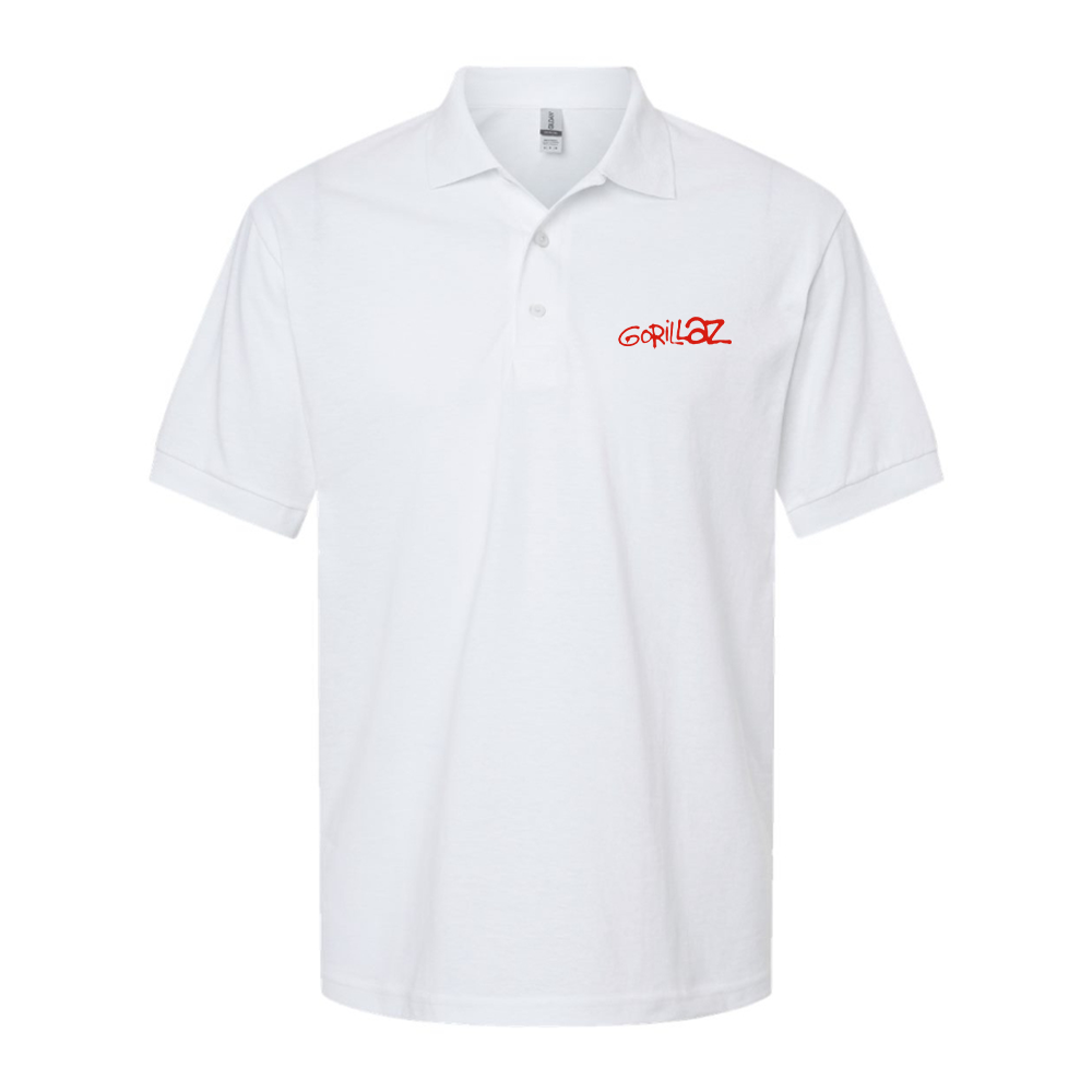 Men's Gorillaz Logo Dry Blend Polo