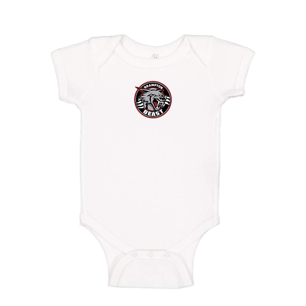 Brampton Beast Logo Baby Romper Onesie