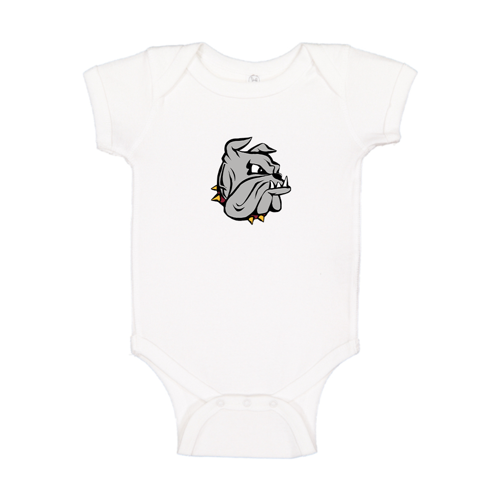 Minnesota Duluth Bulldogs Logo Baby Romper Onesie