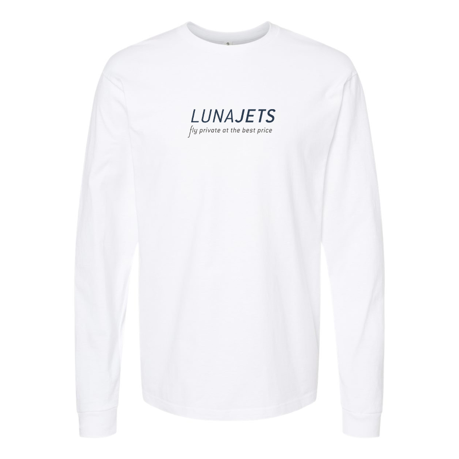 Youth LunaJets Logo Cotton Long Sleeve T-Shirt