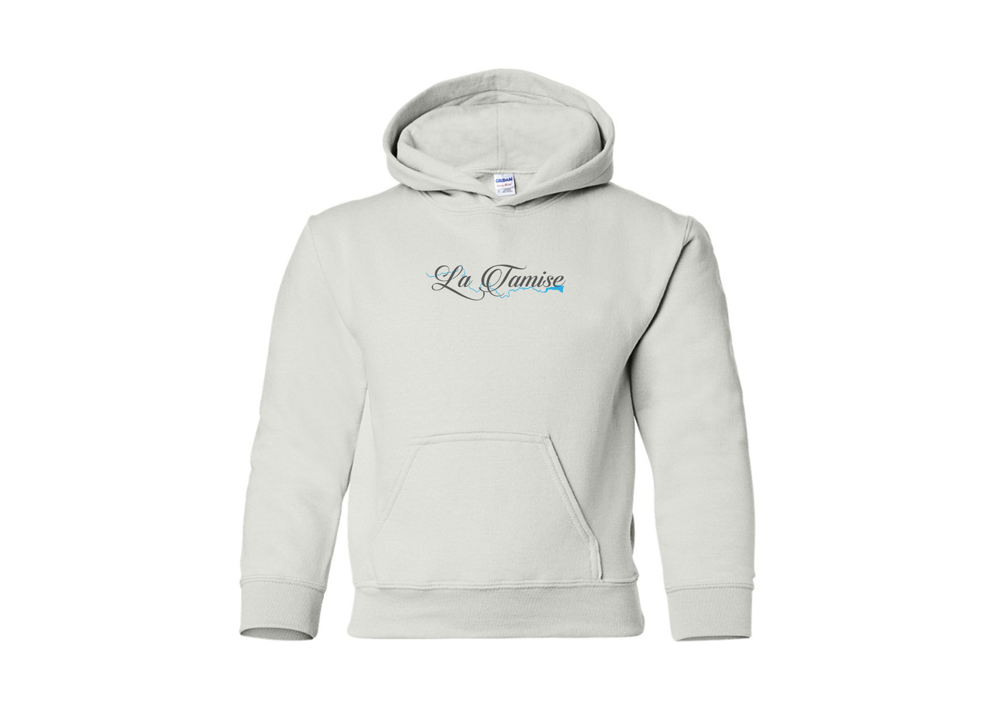 Youth La Tamise Logo Gildan Heavy Blend  Hooded Sweatshirt