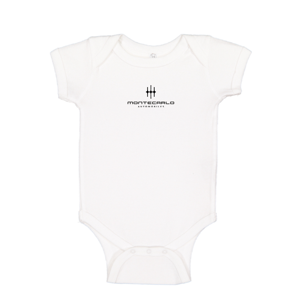 Monte Carlo Automobiles Logo Baby Romper Onesie