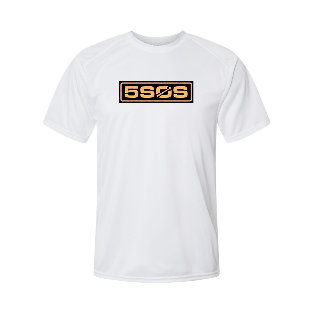 Men's 5sos Logo Polyester T-Shirt