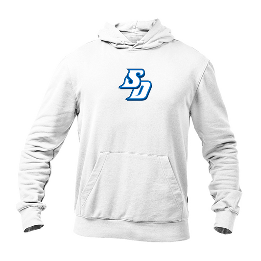 Men's San Diego Toreros Logo Gildan  Heavy Blend Hooded Sweatshirt