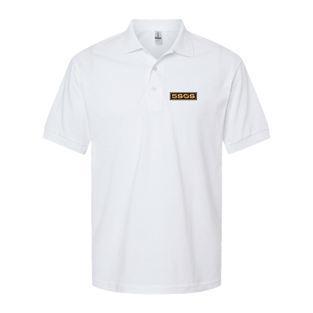 Men's 5sos Logo Dry Blend Polo