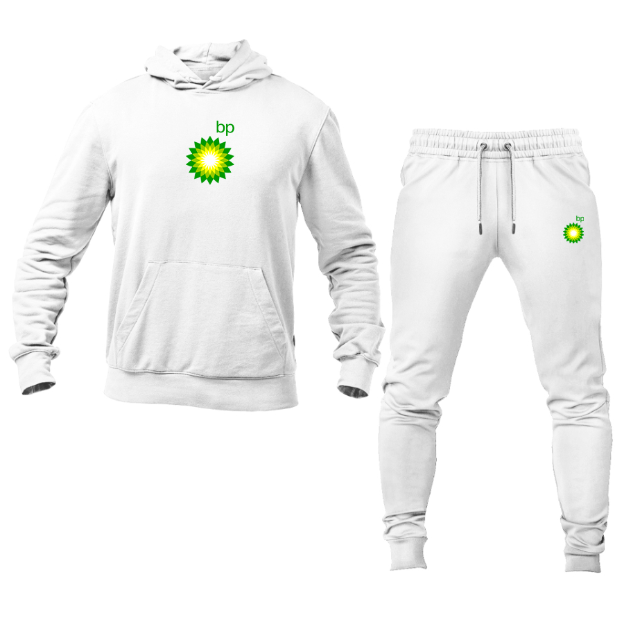 Men's BP Oil Logo Hoodie Joggers Set