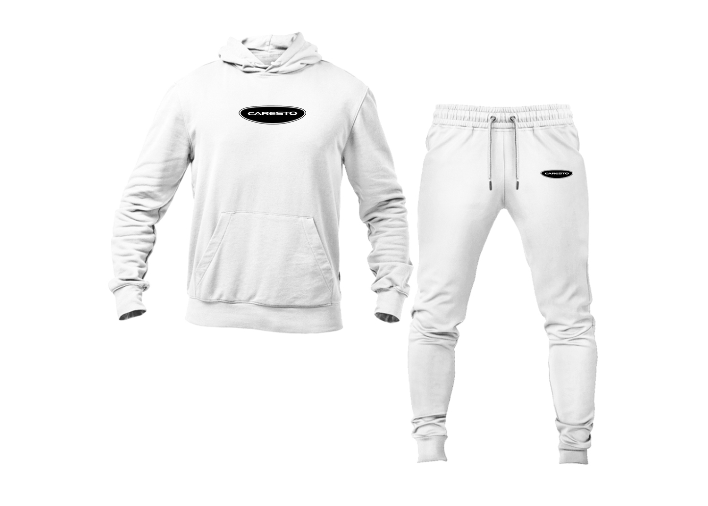 Men's Caresto Logo Hoodie Joggers Set