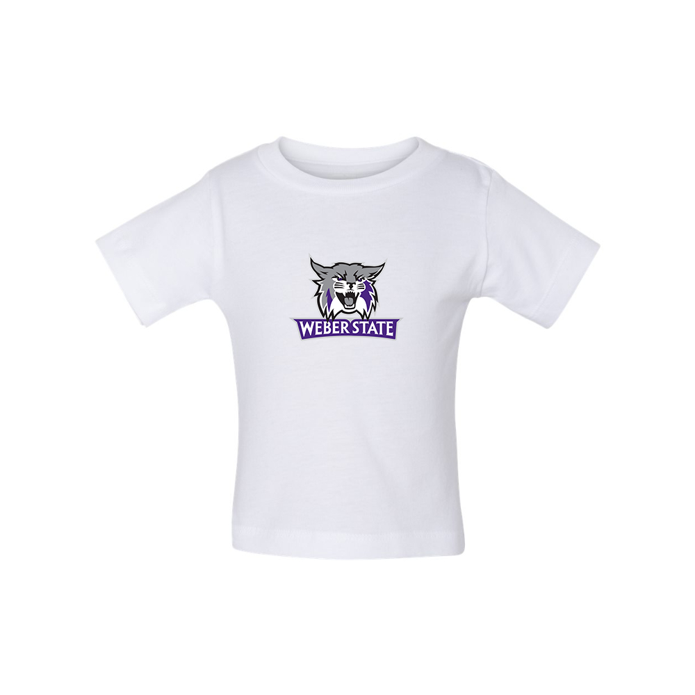 Weber State Wildcats BELLA CANVAS Infant Jersey Tee
