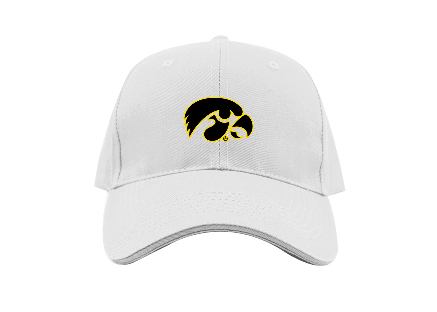 Lowa Hawkeyes Logo Dad Baseball Cap Hat