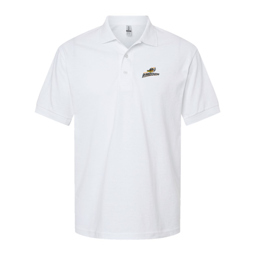 Men's Akron RubberDucks Logo Dry Blend Polo
