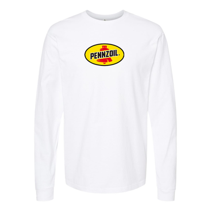Men's Pennzoil Logo Long Sleeve T-Shirt