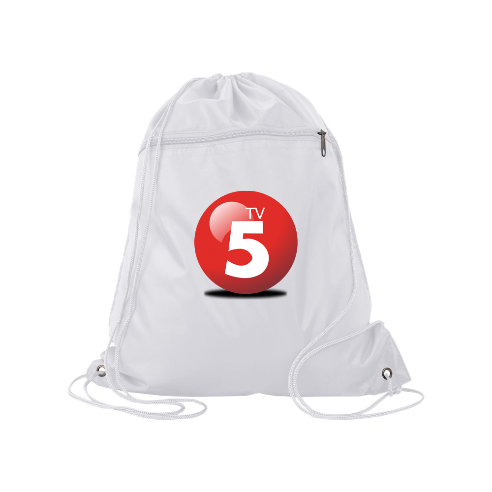 ABC TV5 Logo Q-Tees - Polyester Cinchpack