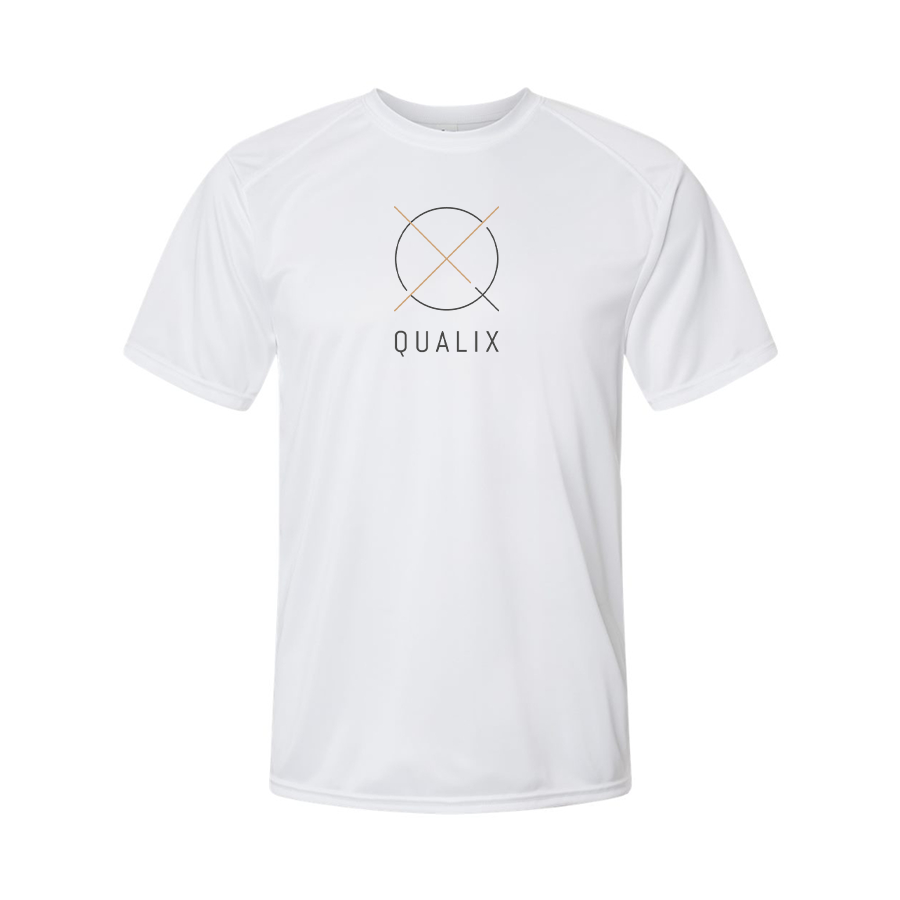 Men's QUALIX Logo Polyester T-Shirt