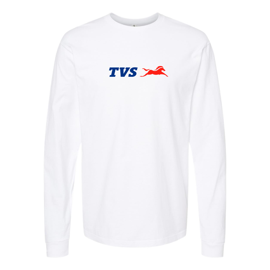 Youth TVS Motor Company Logo Cotton Long Sleeve T-Shirt