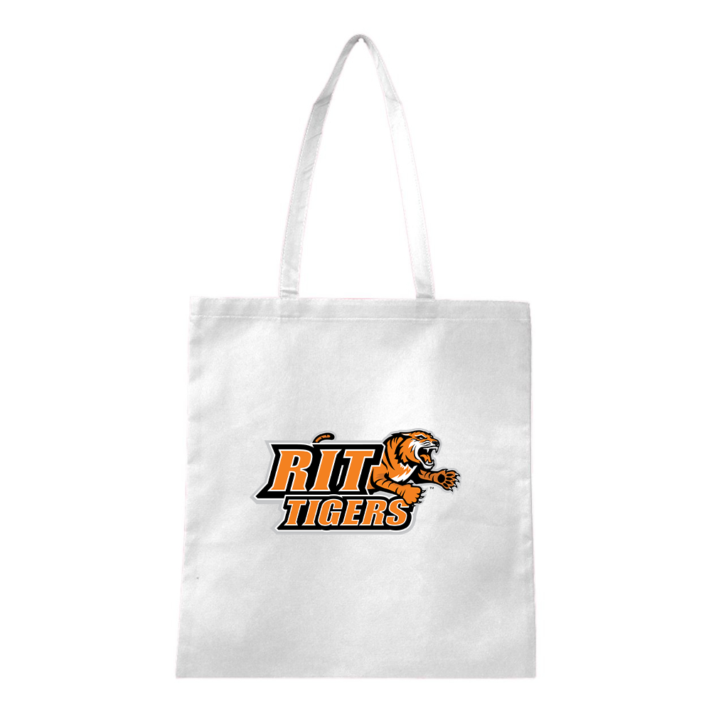 RIT Tigers Logo Q-Tees Non-Woven  Tote