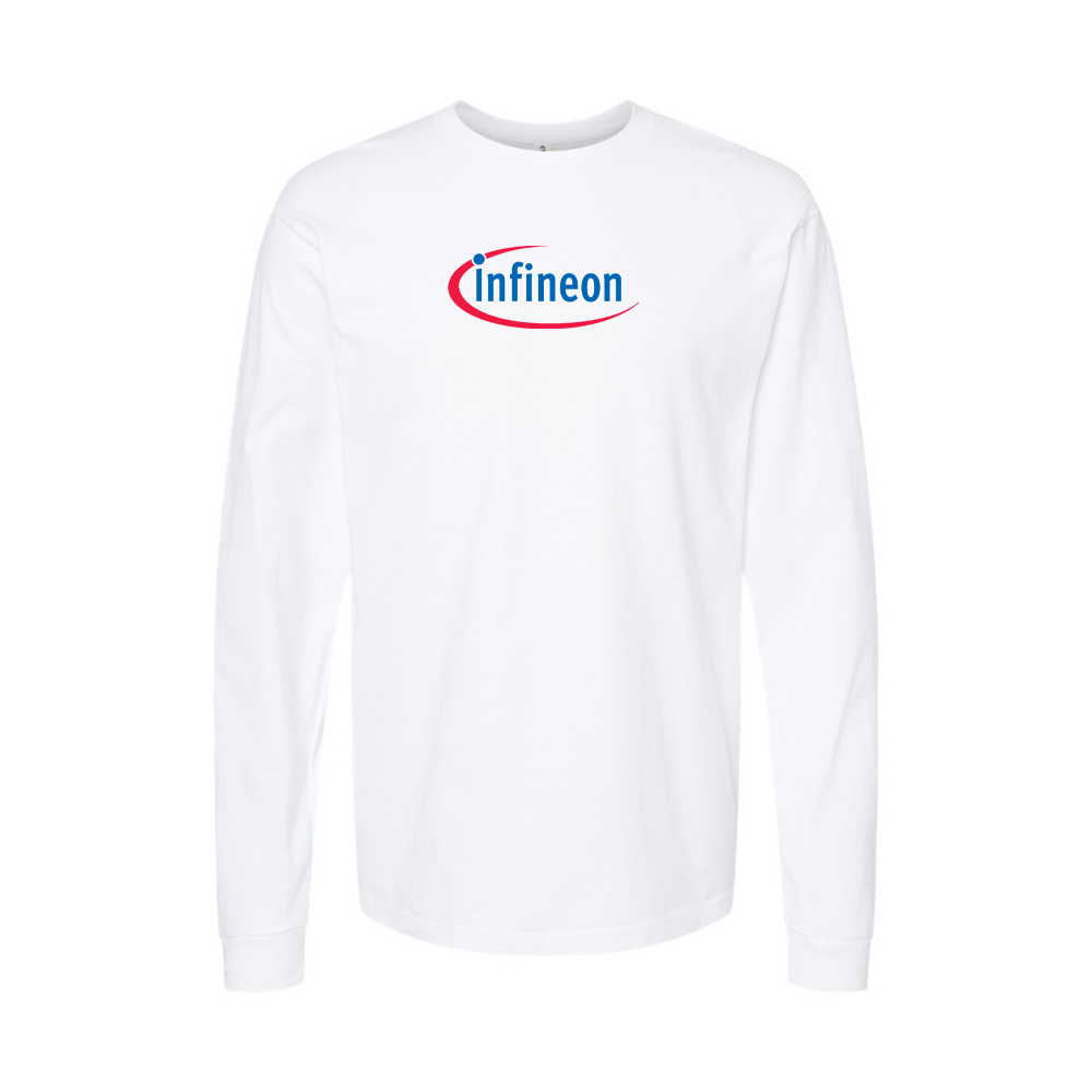 Youth Infineon Logo Cotton Long Sleeve T-Shirt
