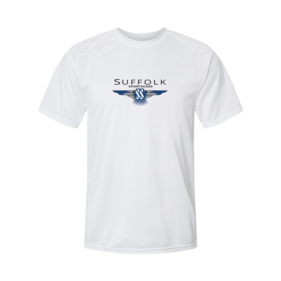 Men's Suffolk Sportscars Logo Polyester T-Shirt