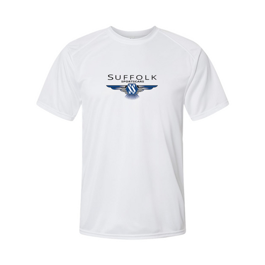 Men's Suffolk Sportscars Logo Polyester T-Shirt