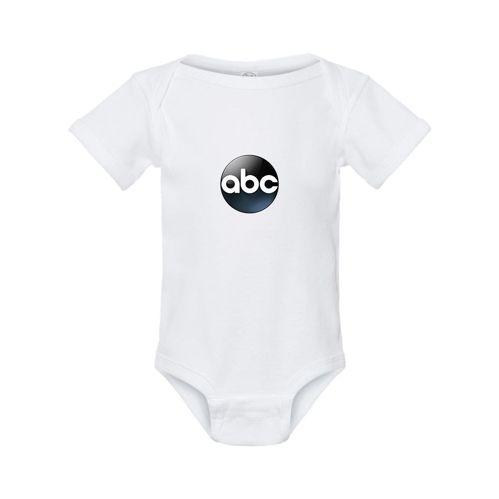 Abc Logo  Rabbit Skins Infant Baby Rib Bodysuit