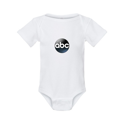 Abc Logo  Rabbit Skins Infant Baby Rib Bodysuit