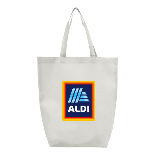 Aldi Logo Q-Tees Non-Woven Gusset Bottom Tote