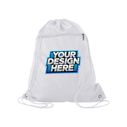 Customize - Q-Tees - Polyester Cinchpack - Q135200