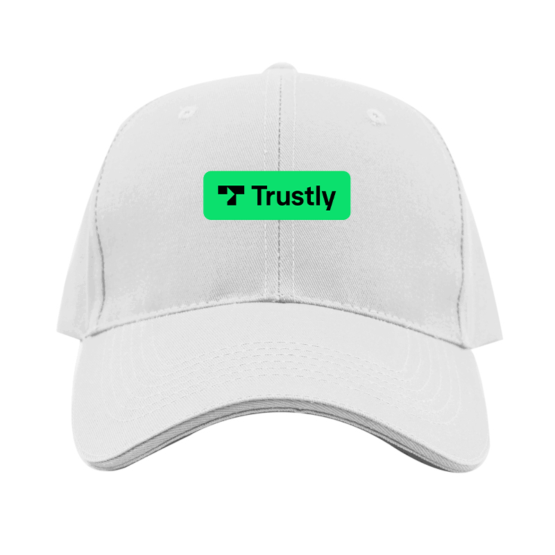 Trustly Horizontal Logo Dad Baseball Cap Hat