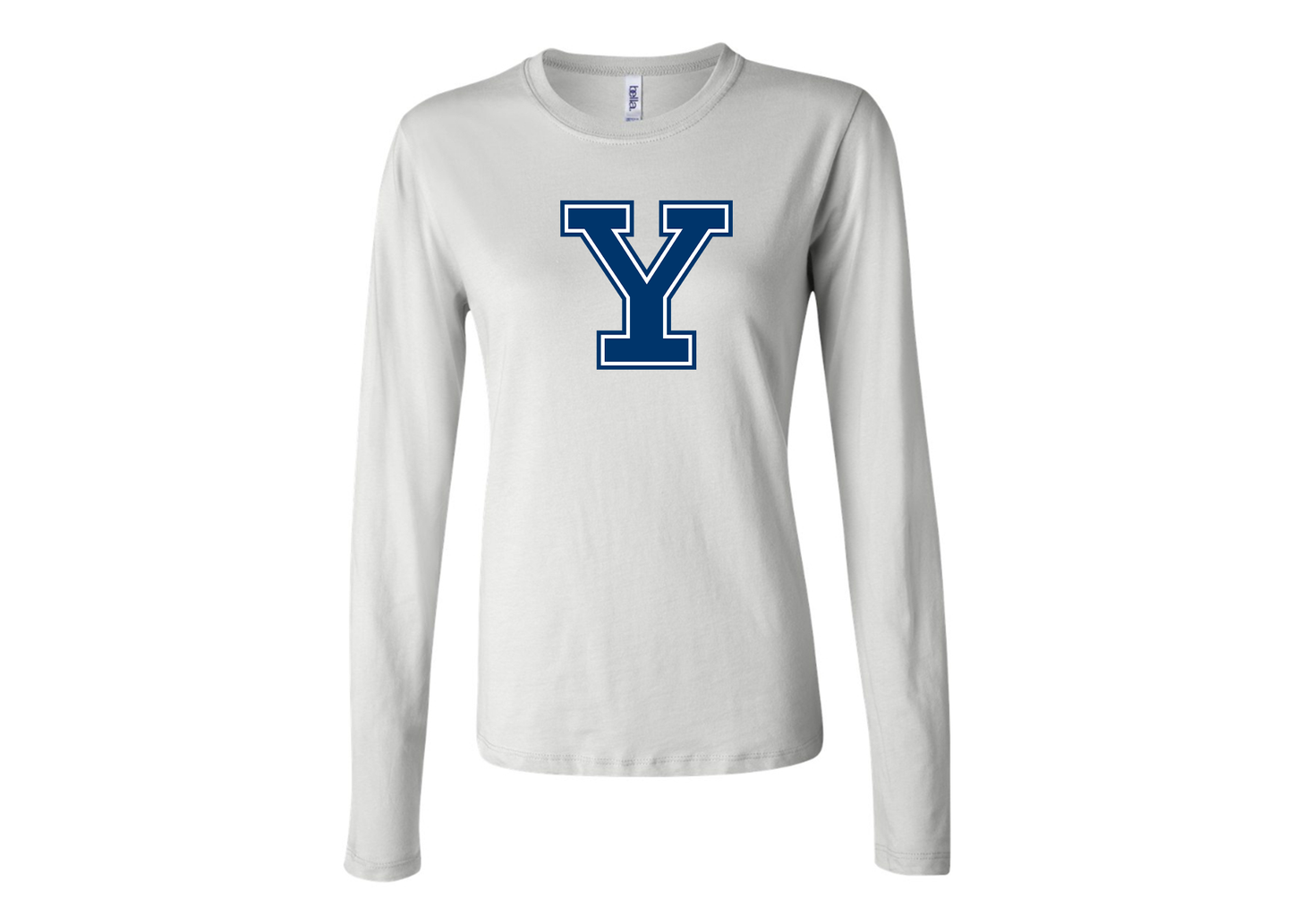 BELLA CANVAS Women’s Yale Bulldogs Jersey Long Sleeve Tee
