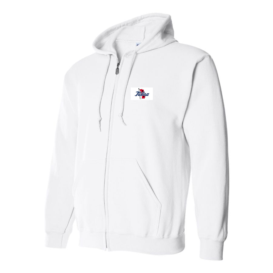 Men's Tulsa Golden Hurricane Logo Zipper Hoodie