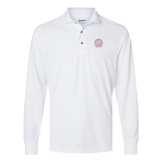 Men's AFC Bournemouth Soccer Logo Paragon Prescott Long Sleeve Polo