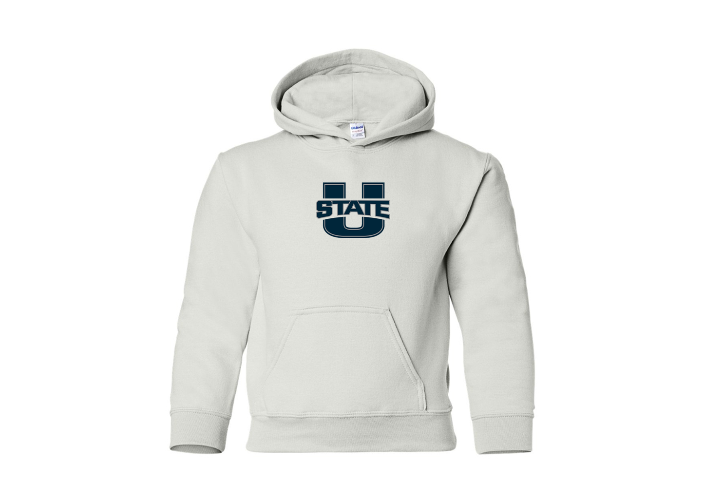 Youth Utah State Aggies Gildan Heavy Blend  Hooded Sweatshirt